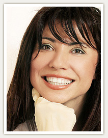 stock photo of a smiling woman