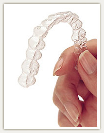 photo of an Invisalign aligner