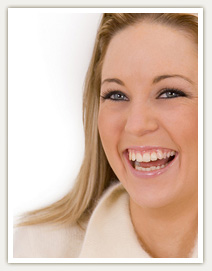 stock photo of a smiling woman